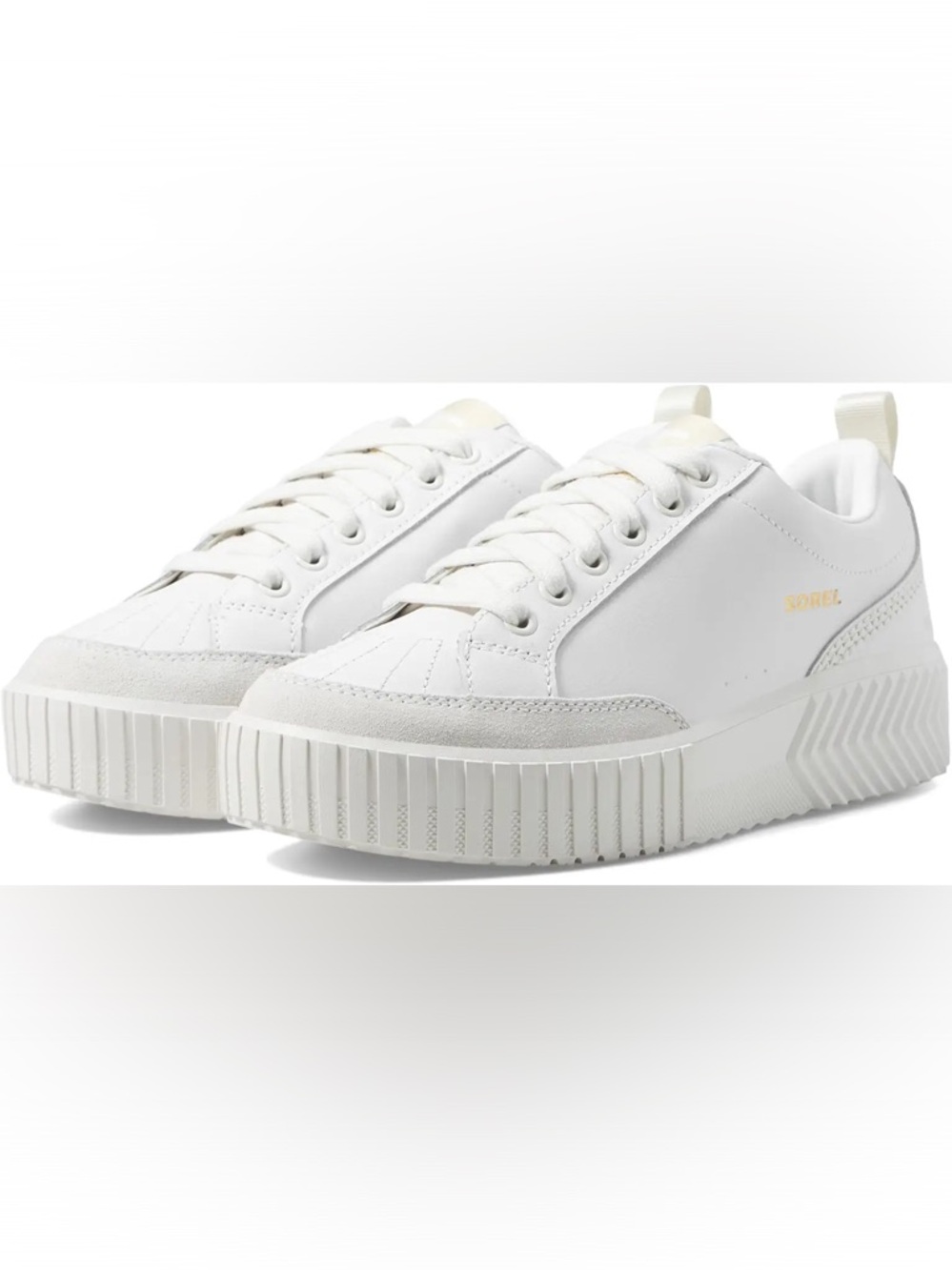 SOREL Ona Ave Low Sneaker White Women's 7.5